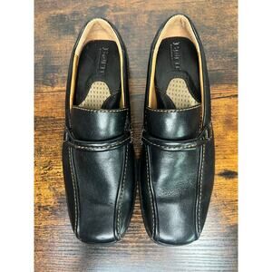 Born Getty Leather Loafers Comfort Slip On Shoes Black Women's 7.5 Minimalist